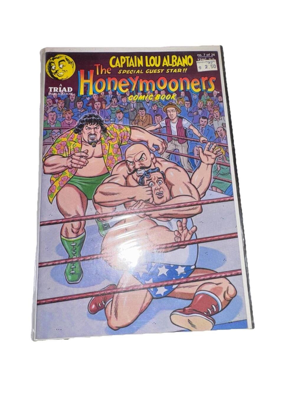 The Honeymooners Comic Book No 7 Captain Lou Albano Triad Publication Vintage